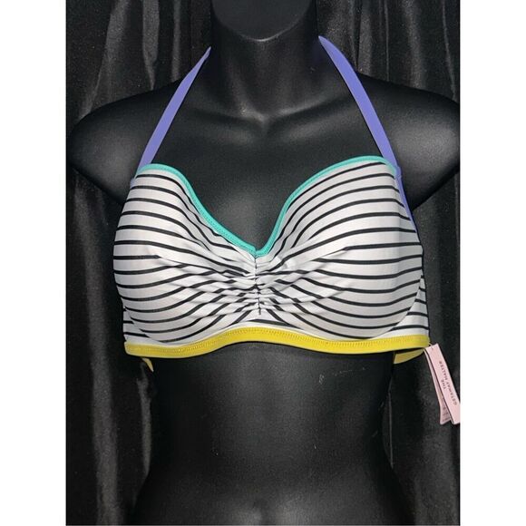 NEW WITH TAGS Victoria Secret Swim The Gateway Halter Bikini top Bikini Top  siz - Picture 1 of 5